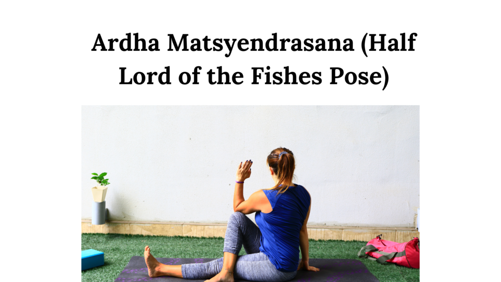 Ardha Matsyendrasana Half Lord of the Fishes Pose 1