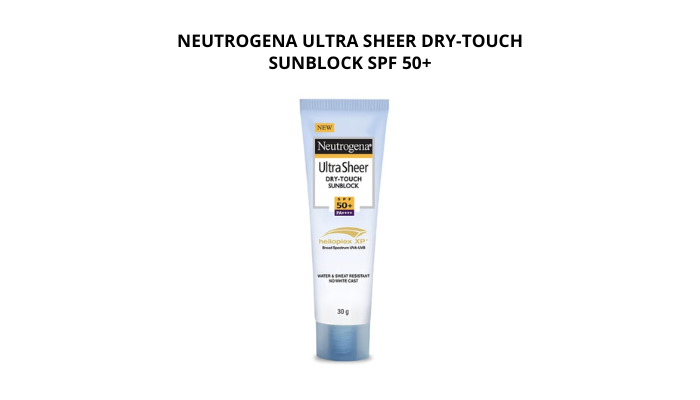 Neutrogena Ultra Sheer Dry Touch Sunblock SPF 50 2