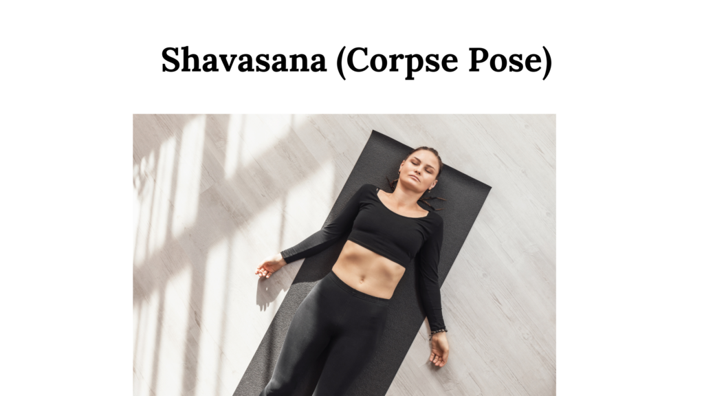 Shavasana Corpse Pose 1